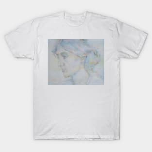 VIRGINIA WOOLF - watercolor and acrylic portrait T-Shirt